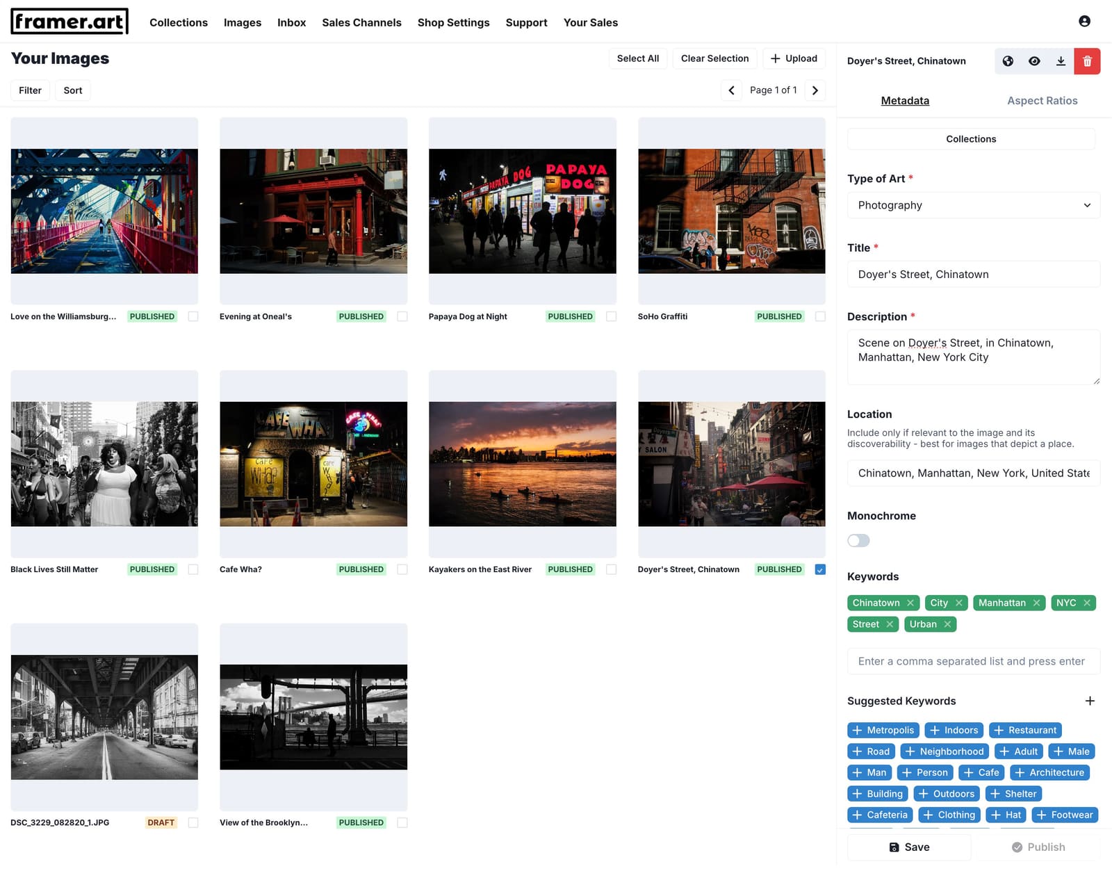 Catalog Management